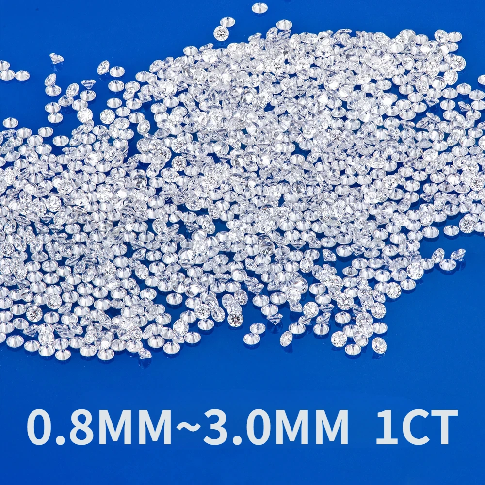 DEF VVS-VS 최고 근접 실험실 성장 다이아몬드 0.8mm  3.0mm HPH..