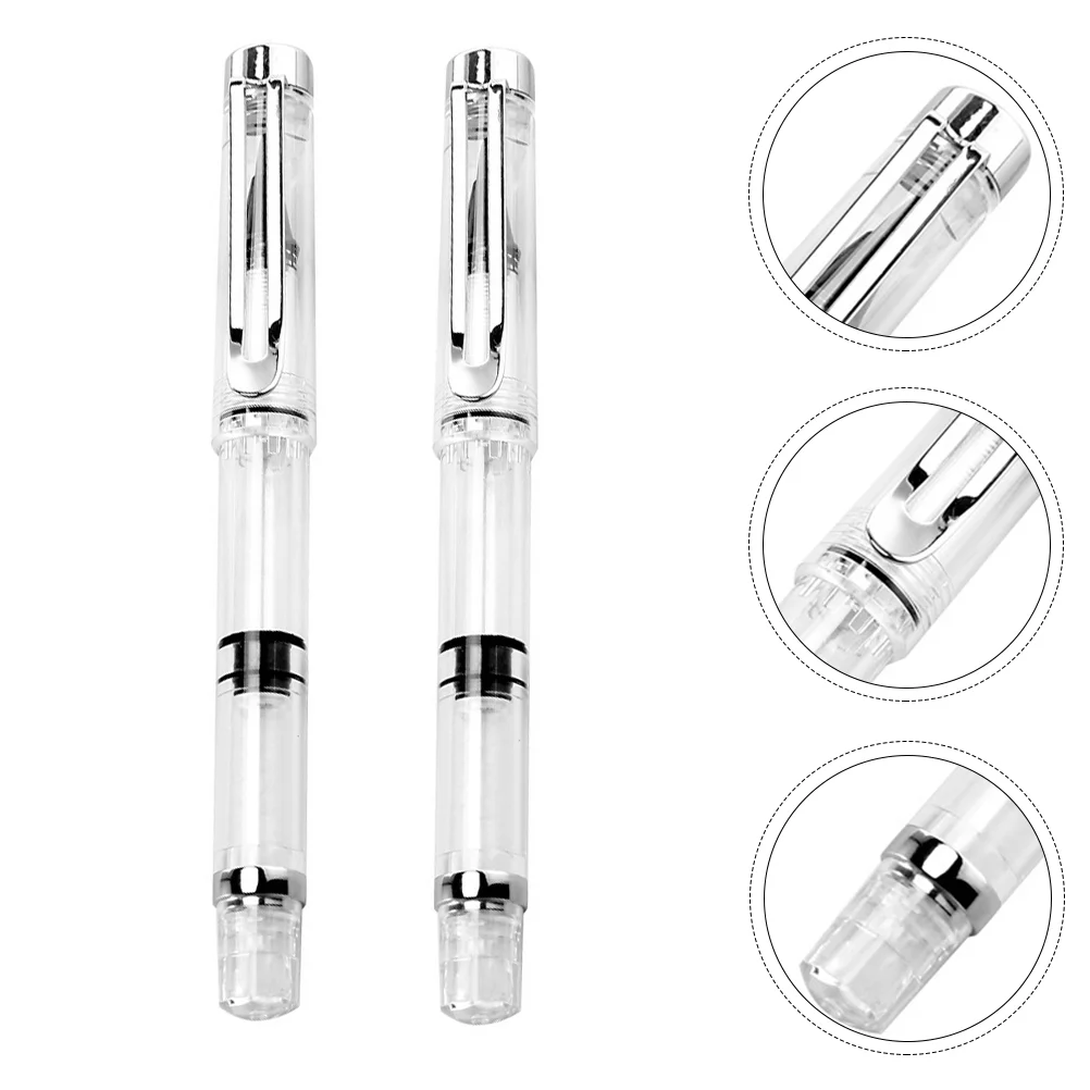 

Pen-Type New Writing Brush Calligraphy Brush Pens Signature Painting Calligraphy Refillable Ink Fountain Scrapbooks