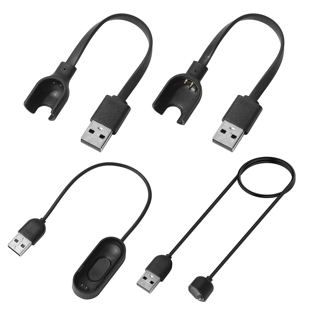 Зарядное устройство для Xiaomi Mi Band 2/3/4/5 кабель зарядки и передачи данных сменный