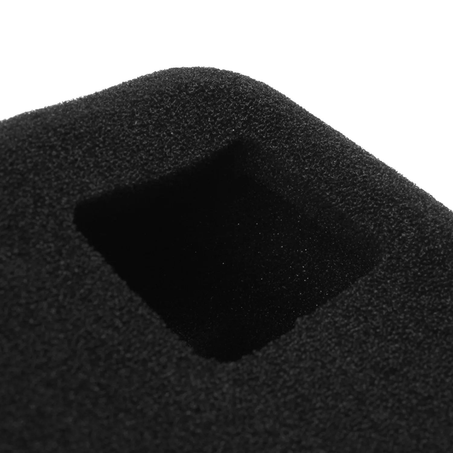 ABJX 뉴 윈드 폼 윈드실드 윈드스크린 하우징 케이스 (고프로 히어로 5 6 (2018) 블랙 카메라용), 스펀지 방풍 캡, 바람 소음 차단