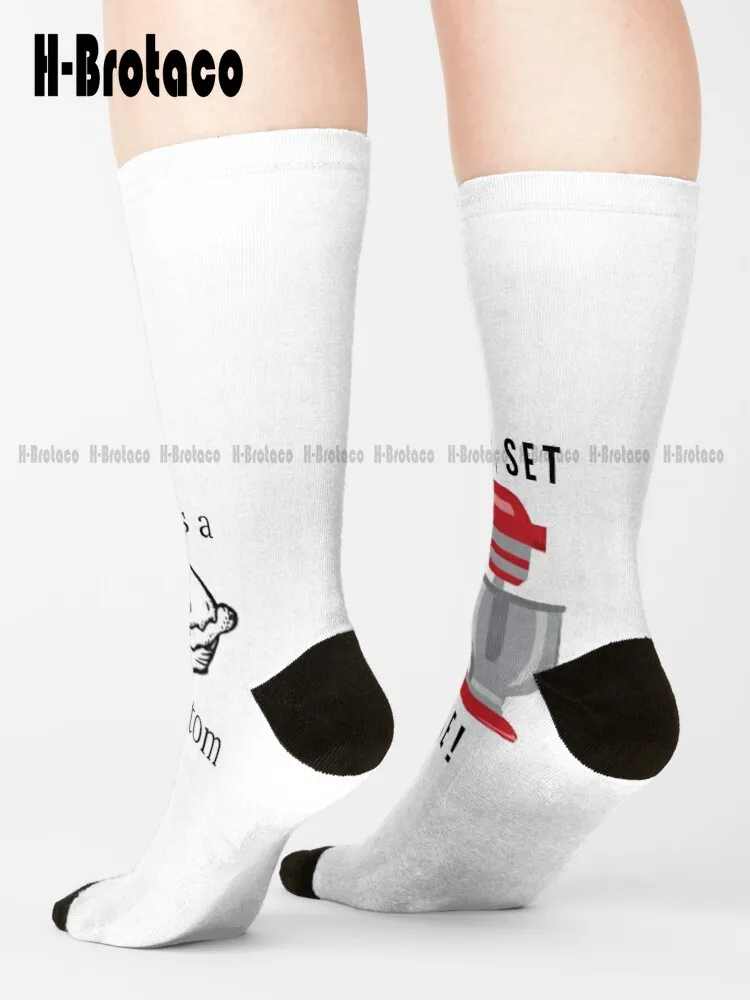 

British Bake Off Sticker Socks Women Socks Comfortable Best Girls Sports Custom Gift Gd Hip Hop Street Skateboard Socks Casual