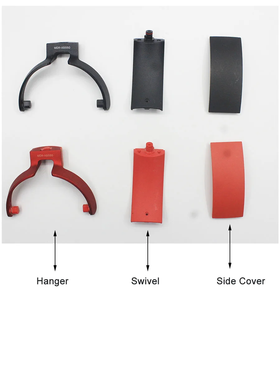 Plastic Hingle Swivle For Sony MDR-XB550AP Headphone, Housing and Shell Parts For Headphone Repair