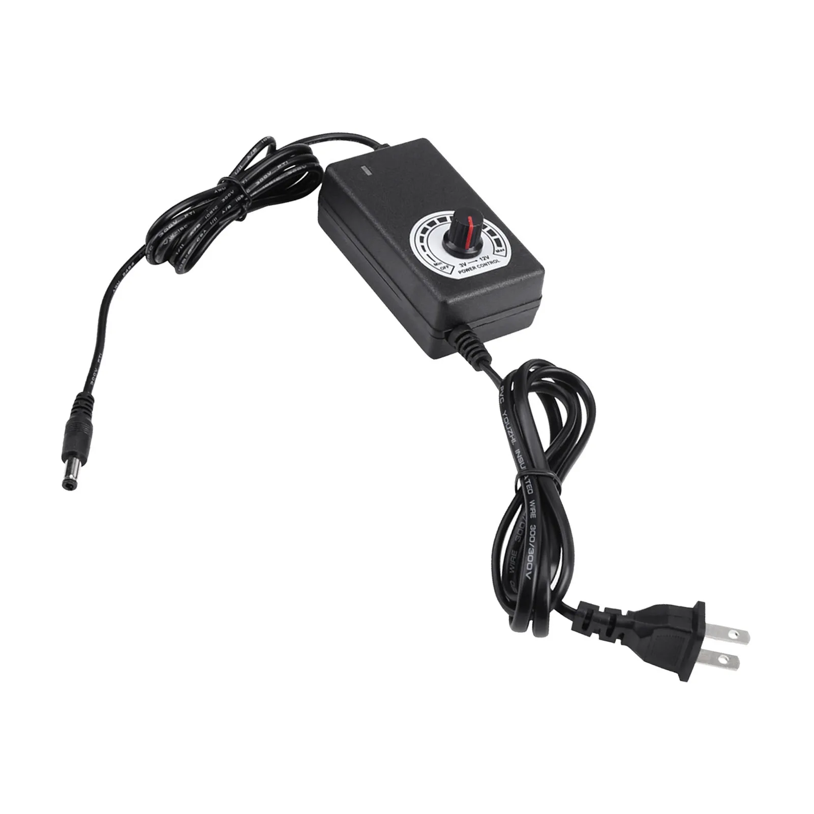 Description Picture 4 of itemAC to DC Adapter 3‑12V 2A Adjustable Power Supply Motor Speed Controller with AC to DC Adapter Adapter Speed Controller switch