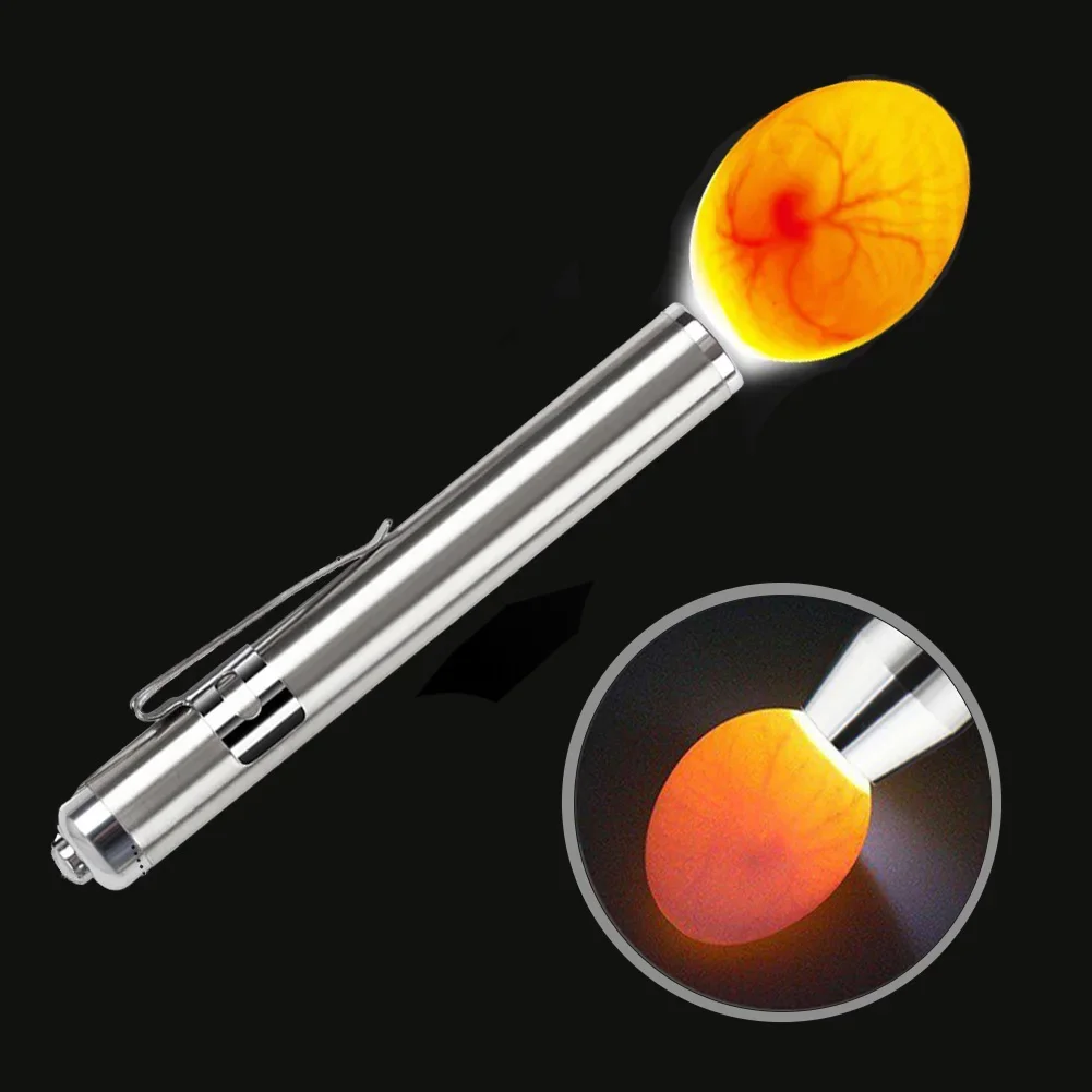 Egg Candler Monitoring Egg Development Candle Incubator LED Ultra Low Temperature Equipment Hatching Tools egg incubator egg candler