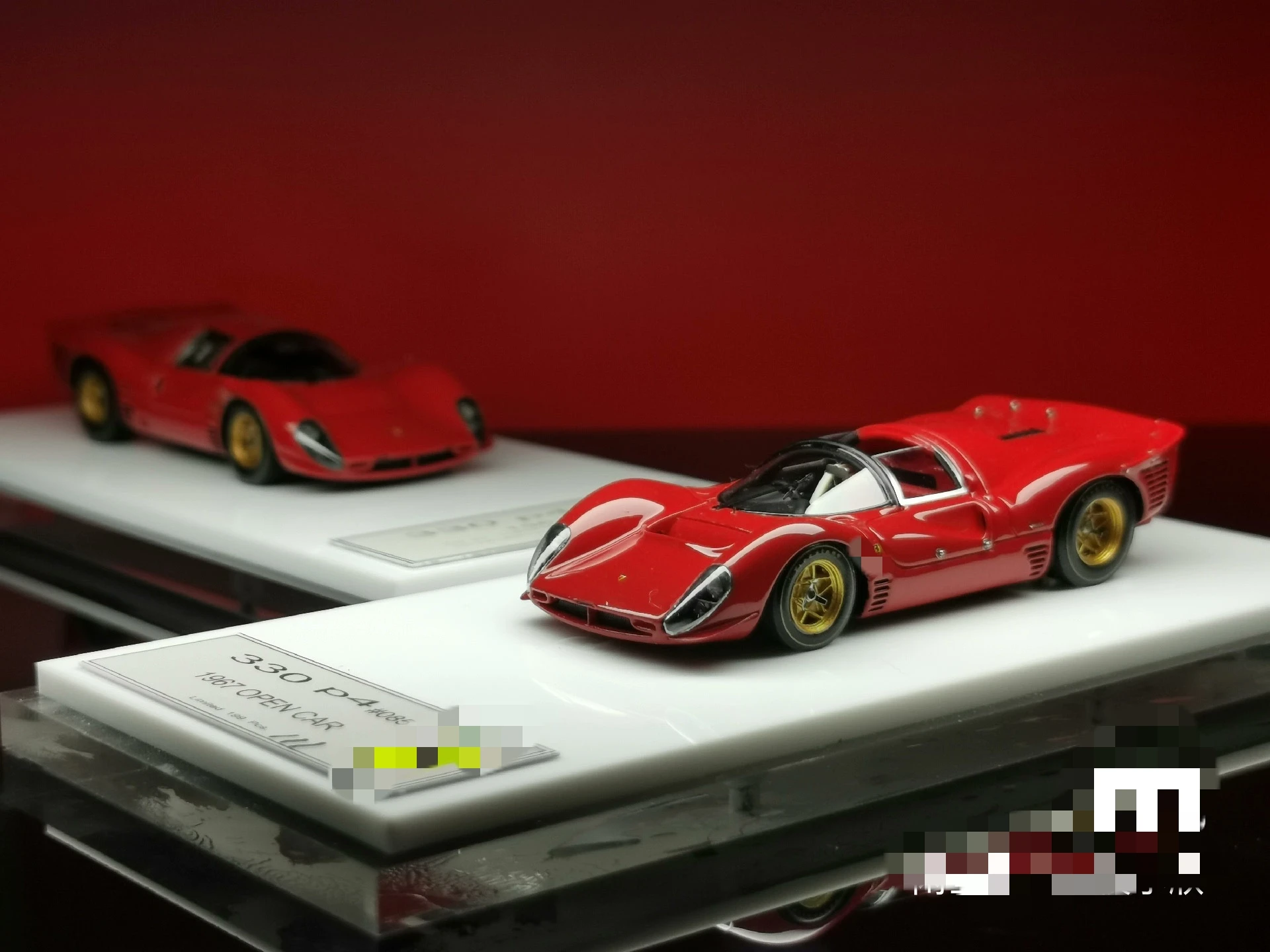 1/64 DMH フェラーリ 330 P4 1967年 デイトナ 赤 1⁄64 DMH フェラーリ 330 P4 1967年 デイトナ Daytona 赤