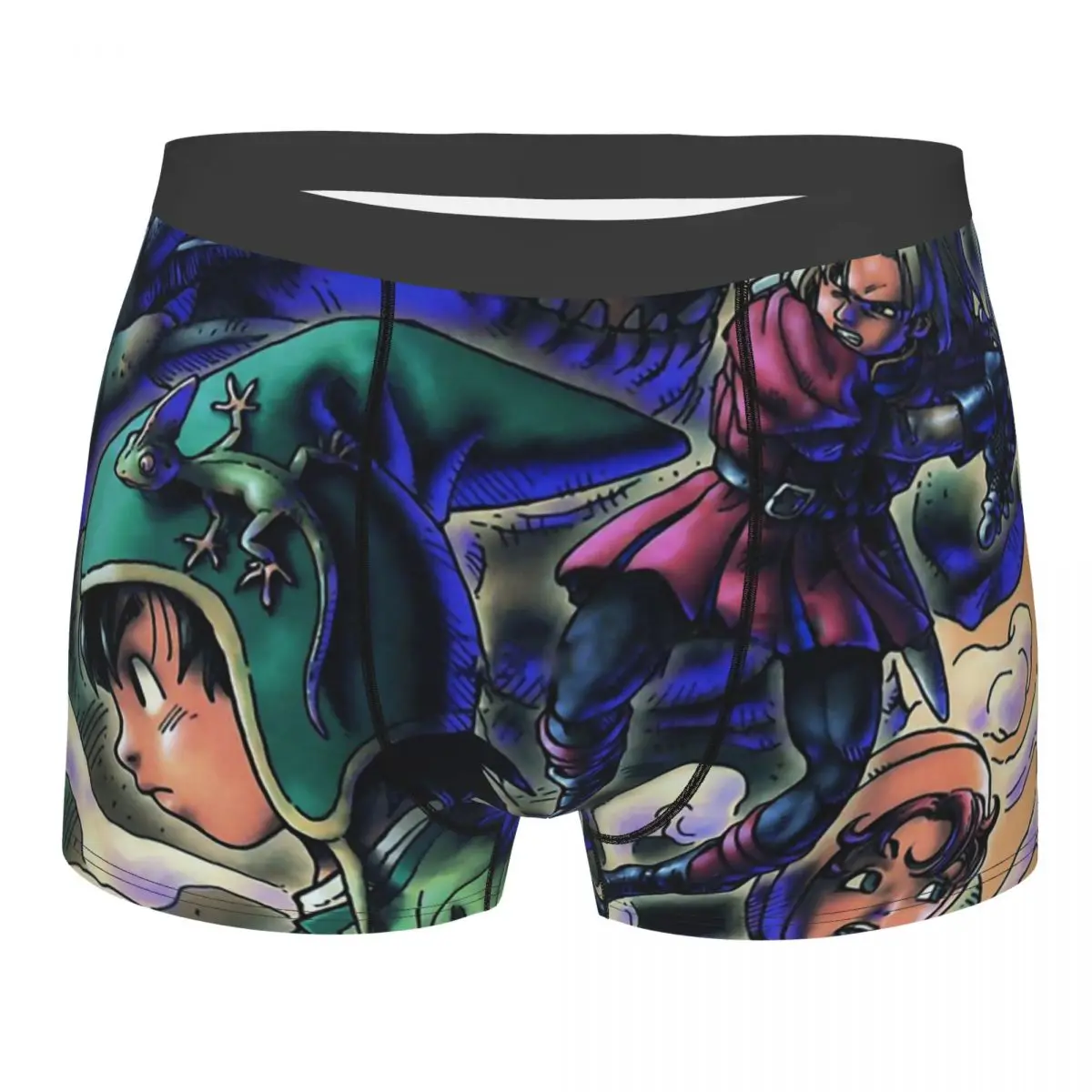 Dragon Quest Warrior Dragonlord Hero Slimes Game Draw Mutande Mutandine Di Cotone Intimo Da Uomo Pantaloncini Sexy Slip Boxer