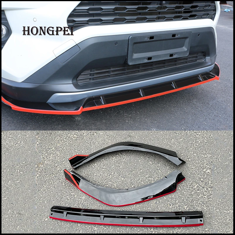 Car Accessorie For Toyota Rav4 Rav 4 20192023 Front Bumper Lip