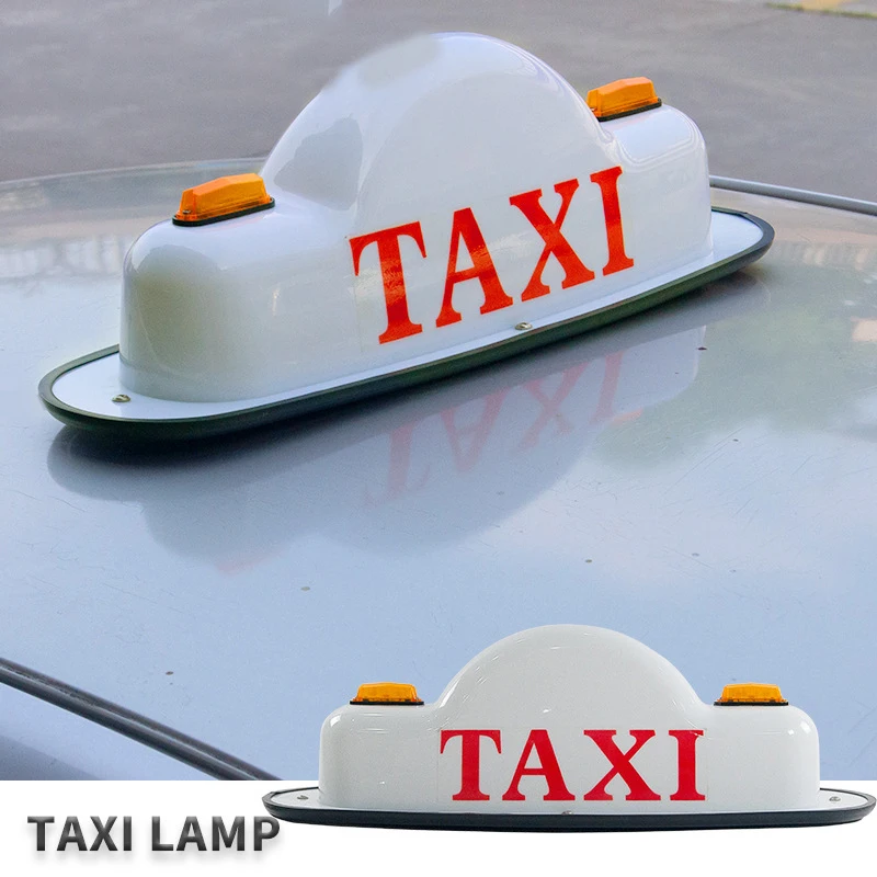 

Universal Car Taxi Lights LED Sign Decor Glowing Decor Auto Dome Lights Sign Light TAXI Light Suction Magne 12V Taxi Roof Lamp