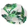 Bow-knot Shower Caps Women Cute Waterproof Bath Hats Face Washing Make-up Moisture Proof Double Layer Head Cover Hair Bonnet New 4