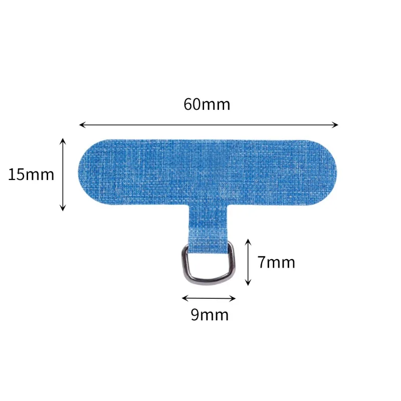 1-5Pcs Phone Lanyard Strap Patch Gasket Universal Nylon Lanyard Replacement Patch for IPhone 14 13 Samsung Huawei Xiaomi Phones