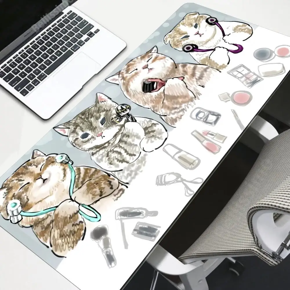 beautiful-cat-mouse-pad-extra-grande-bonito-desk-mat-acess-rios-de