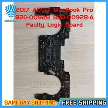 Pour 2017 A1707 Apple MacBook Pro 820-00928 820-00928-A Défectueux Carte mère De Carte Mère=