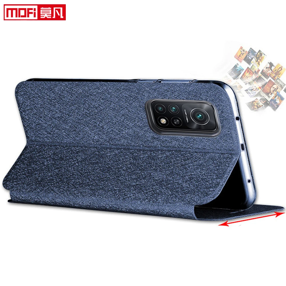 Flip Case for Xiaomi 10t Pro Leather TPU Soft Back Book Luxury Glitter Mi10t Pro 5g Full Coverage
