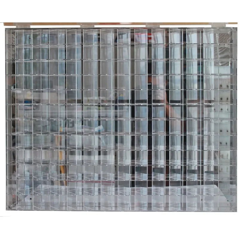 Vetrina In Acrilico Trasparente Per Macchinine Hotwheels, Espositore, Portaoggetti A Parete, Scala 1/64, 144