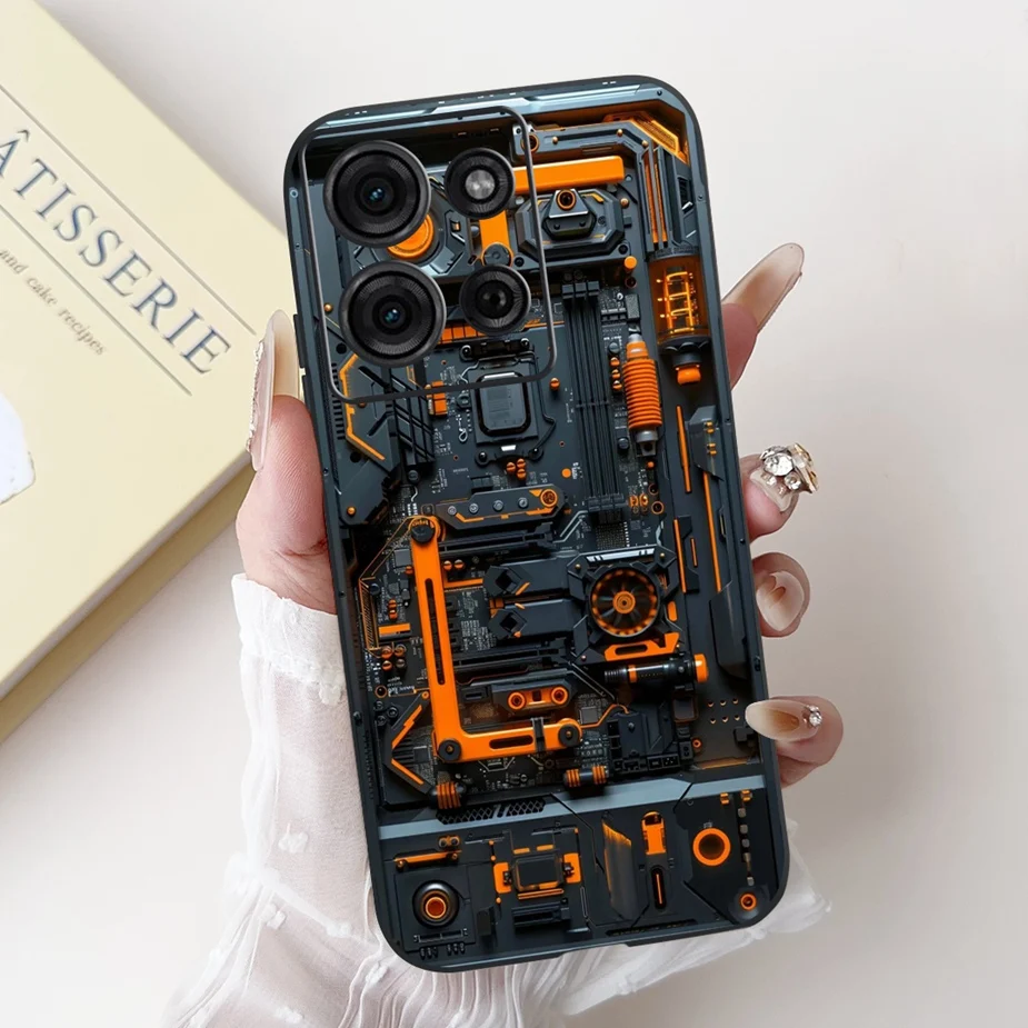 Luxury Candy Painted Soft TPU Phone Case - Enhanced Protection Bumper Cover