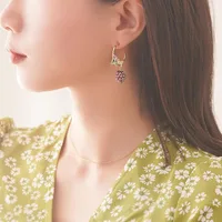 Foydjew Elegant Enamel Color Chipmunk Raspberry Earrings For Women Retro Fashion Drop Earring Cocktail Party Dress Accessories - Image 6