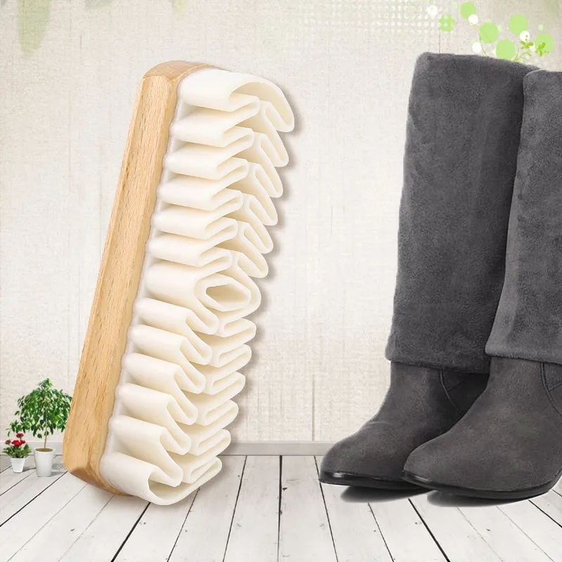 Spazzola per pulizia 1PC per materiale scamosciato nabuk per scarpe/stivali/borse_voghion.com