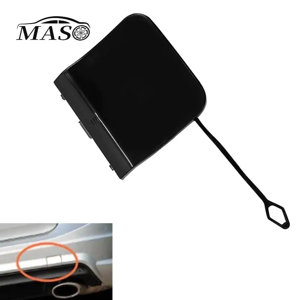 

For Mercedes-Benz W204 C350 C300 C280 2007-2012 2048855623 Rear Bumper Tow Hook Eye Cover Trim Trailer Cover Cap Unpainted