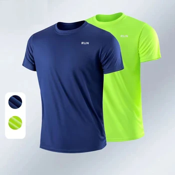 T-Shirt da palestra a maniche corte da uomo t-Shirt oversize t-Shirt da uomo t-Shirt da calcio Jersey Summer Quick Dry Soccer Top abbigliamento uomo