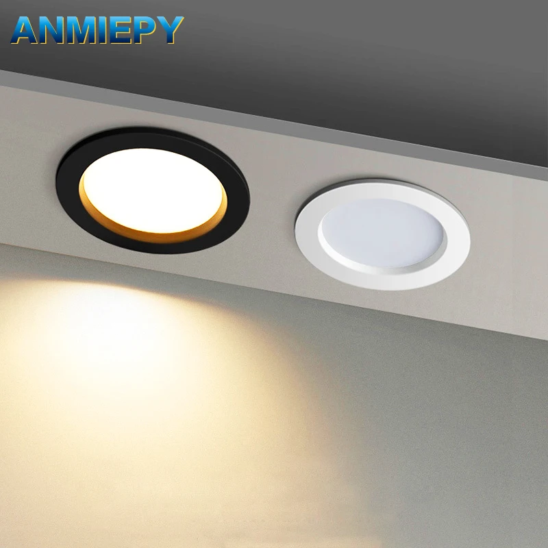 LED Downlight Spot Recessed in LED Ceiling Downlights Light Warm white Lamp 110V 200-240V 5W 7W 9W 12W 15W 18W 24W 220V 230V led ceiling light,led downlight,led spotlight