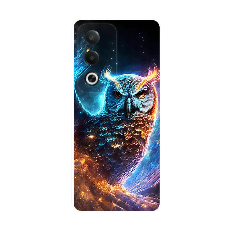 Animal Soft TPU Silicone Protective Case for OPPO A80 5G - Durable Phone Back Cover