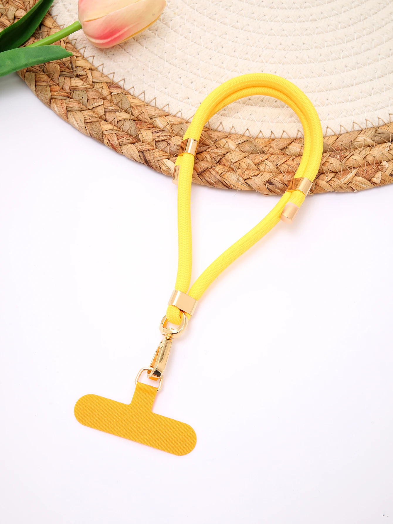 Adjustable Nylon Phone Wrist Strap with Clip - Multifunctional Anti-Loss Rope