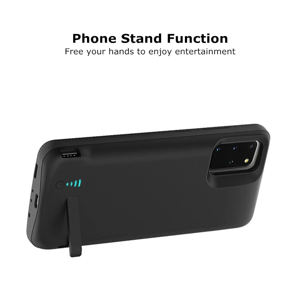 삼성 갤럭시 노트 20 울트라 5G 보조배터리 케이스, 6000mAh 외장 배터리 충전 커버, 삼성 노트 20 5G 배터리 케이스