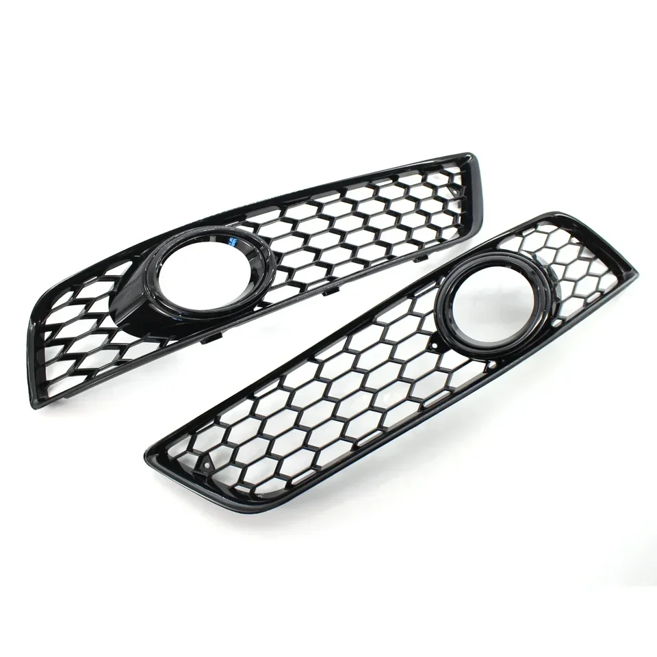 WOHOOD per VW per Polo 2010 2011 2012 Auto Paraurti Anteriore Inferiore della Lampada della Nebbia Griglia della Luce di Nebbia Trim Copertura Auto Accessori