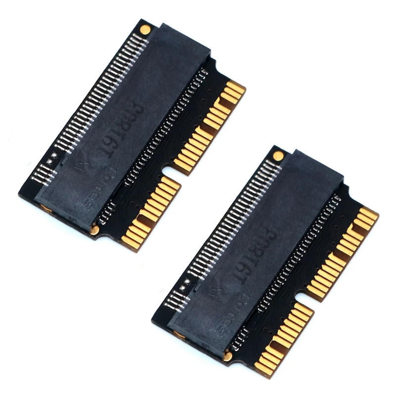 

2X M.2 NGFF AHCI Nvme SSD преобразователь адаптер 12 + 16pin для 2013-2017 M.2 NVME SSD преобразователь адаптер