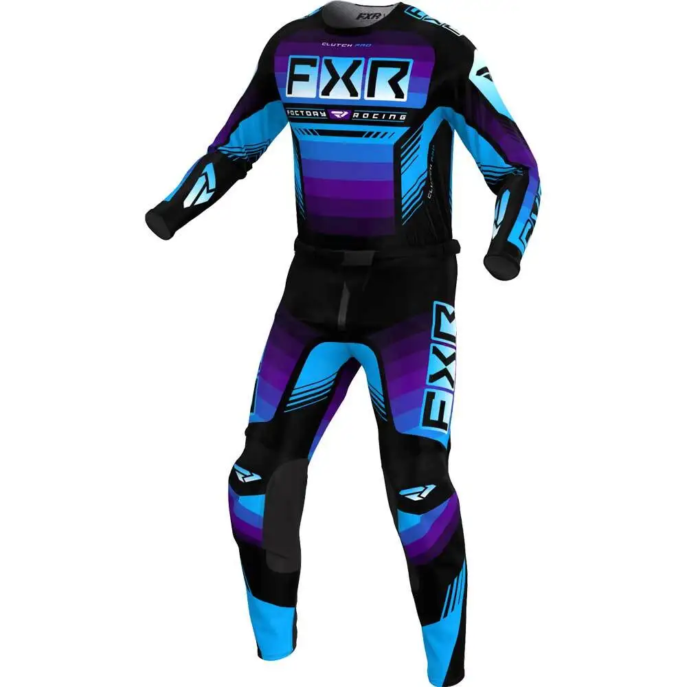 FXR-Dirt Bike Vestuário para Motocross, Vestuário para Motocicletas, Combo MX Respirável, Conjunto de Engrenagens Off-Road, FXR, 2022