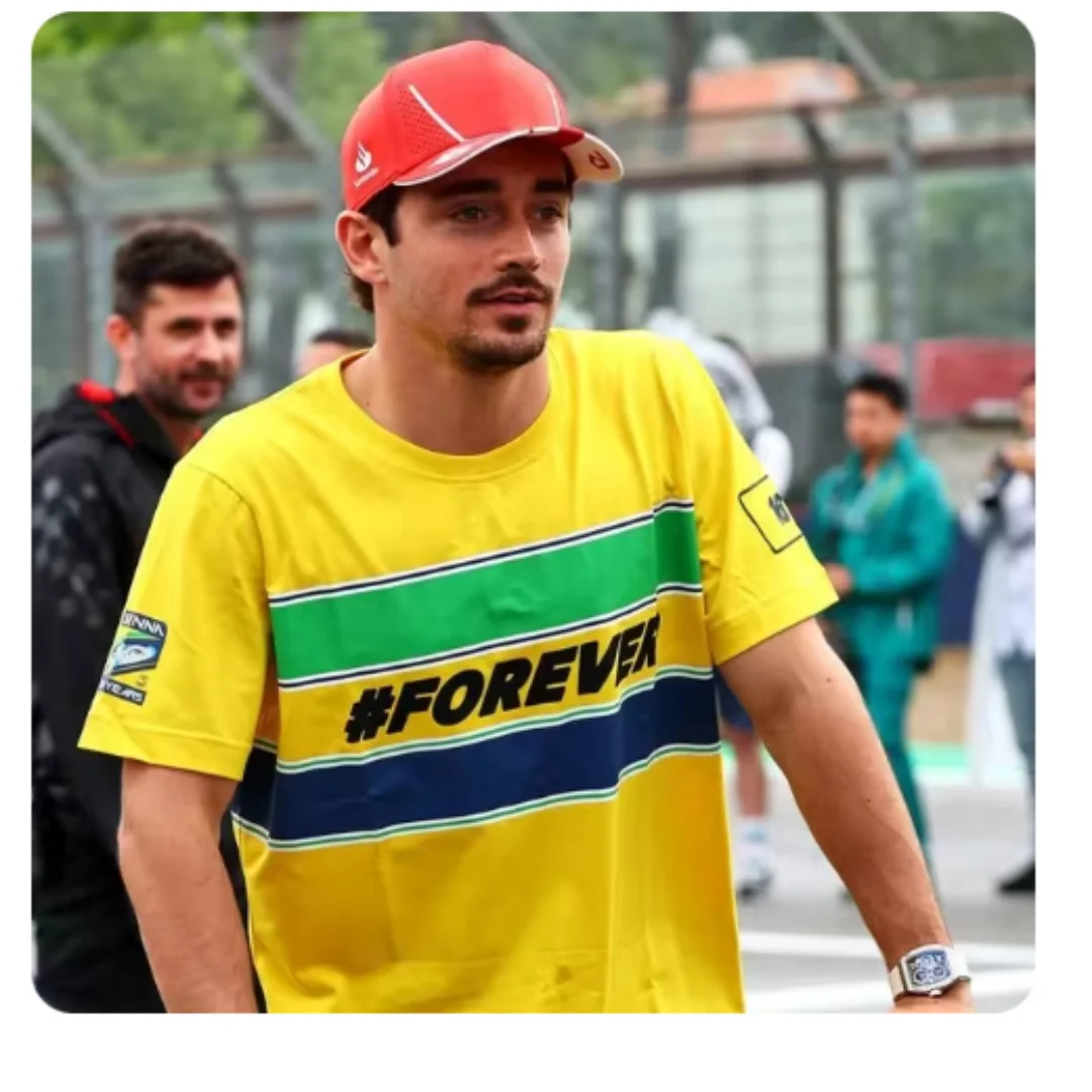 FOREVER SENNA T-Shirt 2024 Fashion Men T Shirt Casual Ayrton Senna Brazilian Formula 1 Legend T-shirt Graphic Oversized Senna 30 3