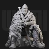 1/24 Scale Resin Figure Model Kit Ancient Figurines Miniature Viking Warrior Bjorn Ironside Unassembled Unpainted Free Shipping 1