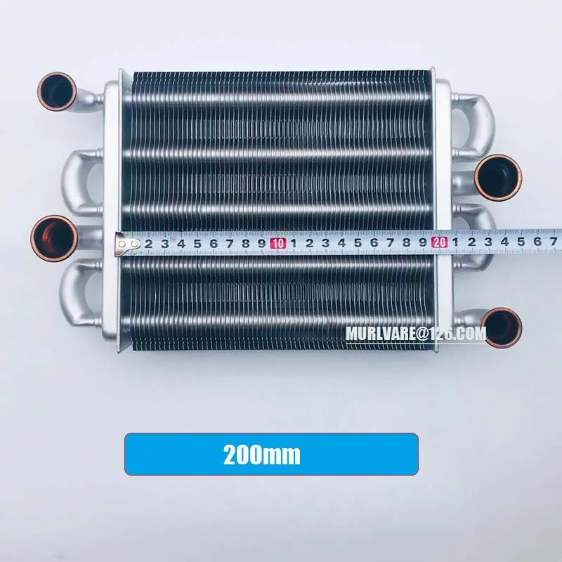 Accessori Per Caldaie A Gas Combinato Forno 200Mm Lunghezza Scambiatore Di Calore Principale Per Baxi Vaillant Protherm Sostituzione Caldaie A Gas