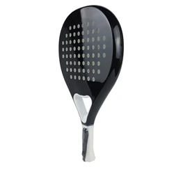AMA SPORT Padel Racket Full Carbon Fiber Racket Tennis Low Balance Large Sweet Spot With Soft EVA Padel Shovel For Beginners