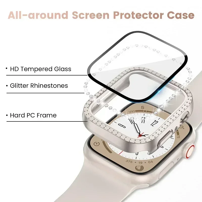 Sparkling Bling Diamond Bumper with Screen Protector