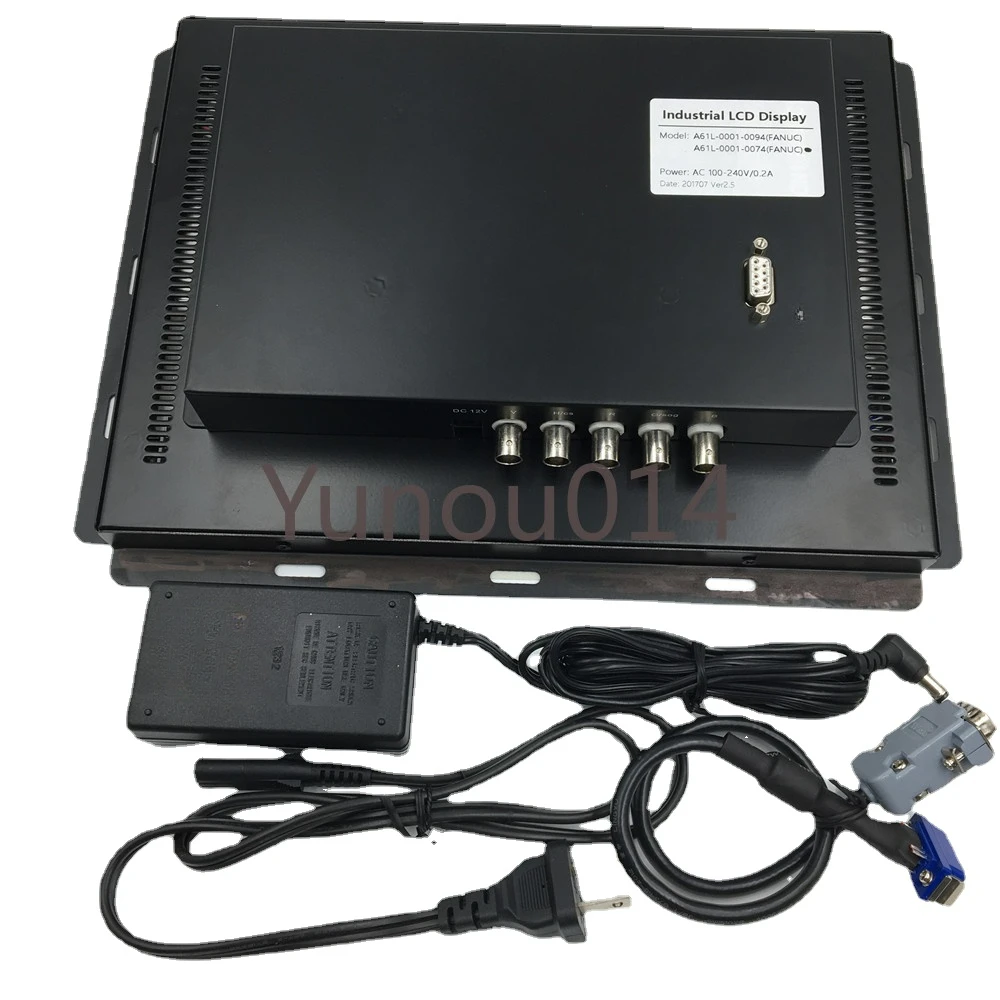 Display Lcd Monitor Crt A61L-0001-0074 A61L-0001-0094 Sostituzione Per Sistema Cnc Fanuc Un Anno Di Garanzia 14"