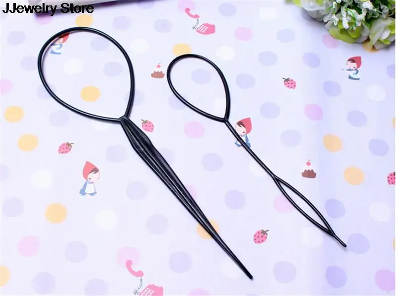 

2 шт., пластиковые зажимы для волос, в виде хвоста