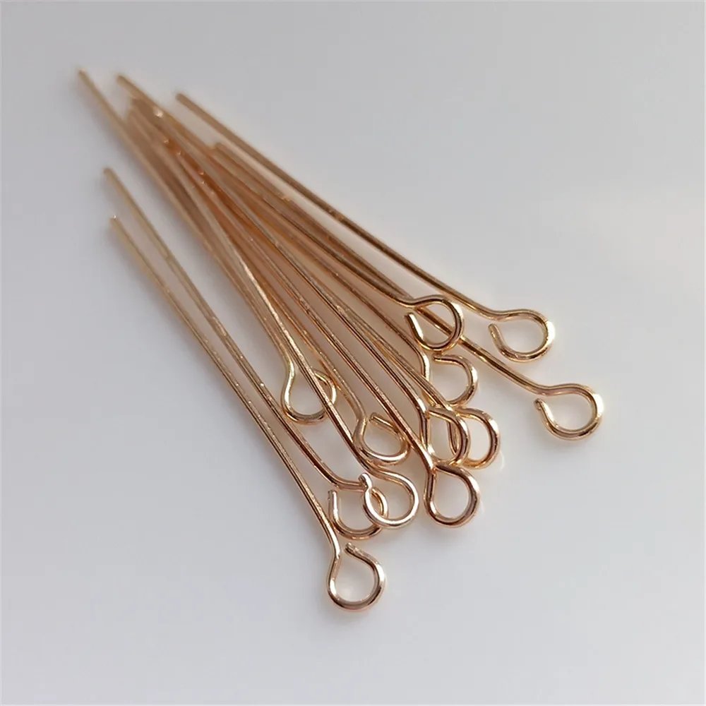 

14K Gold Wrapped 9-shaped Needle Fashionable New DIY Jewelry Accessories