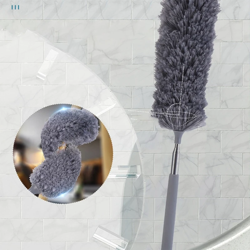 

5 шт., разноцветный Телескопический пылесборник для чистки крыши и потолка