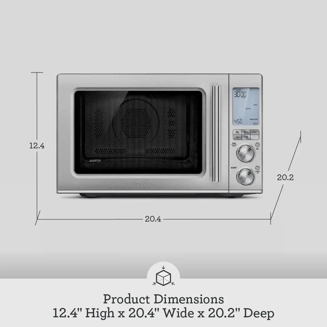 87 1  the  Wave 3 in 1 Microwave, Brushed Stainless Steel 6