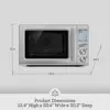87 1  the  Wave 3 in 1 Microwave, Brushed Stainless Steel 6