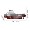 Powerful Dual Motors Wireless Electric Remote Control Tugboat Model Toys for Kids Gift 6
