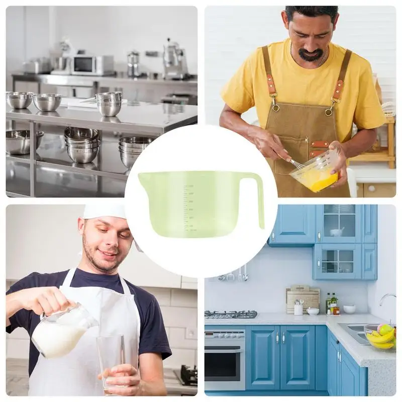 

Чашка для измерения пены с фильтром, измерительный стакан большой емкости для приготовления яиц и выпечки, инструменты для выпечки в ресторане