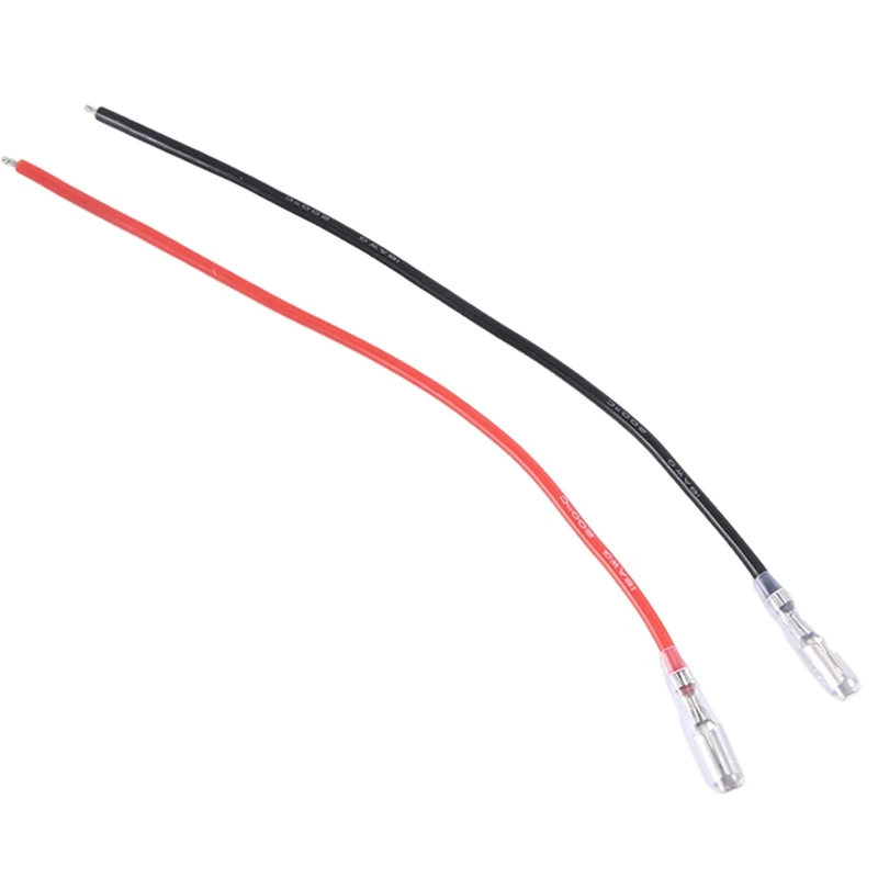 20 PCS 16AWG Silicone Wire 4.0Mm Bullet Male & Female Plug For WPL MN SCX10 TRX4 RC Car 370/540/775 Brushed Motor ESC Durable