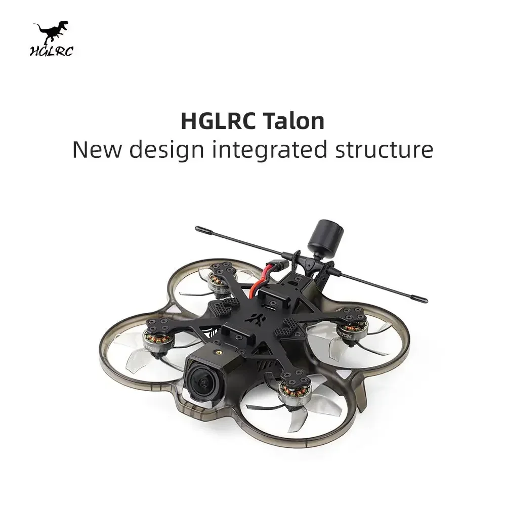 

HGLRC Talon 2inch Cinewhoop Analog / O3 HD FPV Drone SPECTER 15A AIO ZEUS 800mW / O3 Air Unit SPECTER 1303.5 5500KV