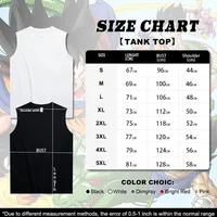 Dragon Ball Inspired Goku Red Tank Top – Anime Gym Sleeveless Shirt - Image 6