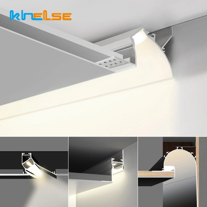 Luminous LED Lights for Gypsum Ceiling Free Soft Channel Corner