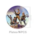10pcs 7inch Plates