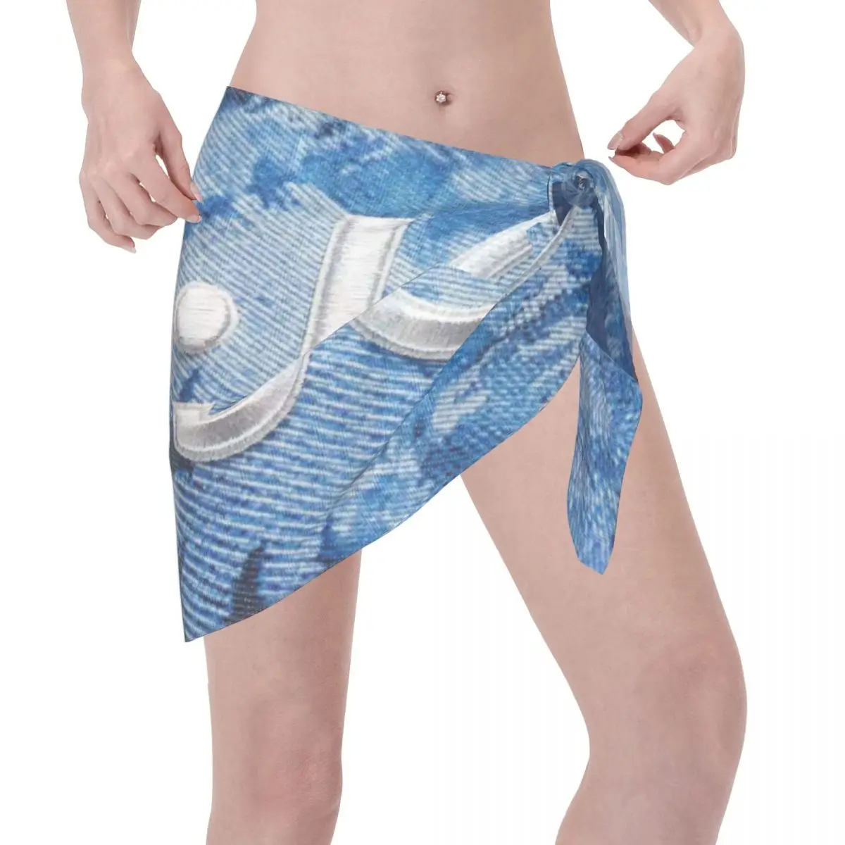 For Swimwear Liu Italy Jo Women Short Sarongs Beach Wrap Women Beach Bikini Wrap Sarongs Swimsuit Coverups