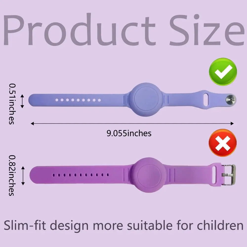 Cinturino in Silicone impermeabile nuova custodia supporto per bracciale accessori per braccialetti per bambini braccialetto di ricambio per bambini per Apple Airtag